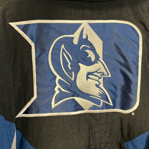 Vintage 90s Starter Half zip Duke Jacket Large - Picture 10 of 13